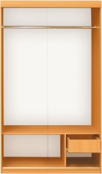 Skříň MERKUR L 120 cm s nástavcem 