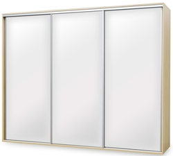 Skříň FLEXI 3, dveře 3x zrcadlo - 240/240 