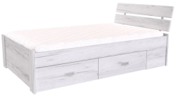 Postel AMÉLIE 120 cm 

dub bělený