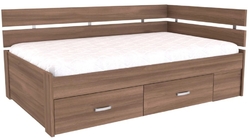 Postel AMÉLIE 2 120 cm, rohová, UNI L/P
akácie skořice 