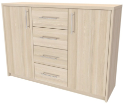 Komoda AURA 2 hloubka 36 cm

akácie světlá