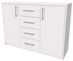 Komoda AURA 2 hloubka 36 cm

bílá struktura