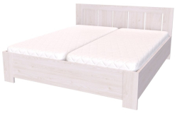 Postel AURA 160 cm s polohovacími rošty
modřín latte