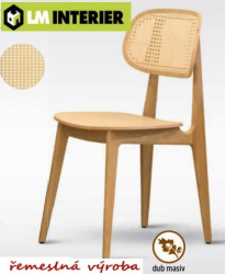 Jídelní židle BUNNY /R LOUNGE masivní sedák