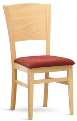 Jídelní židle COMFORT látkový sedák 
