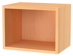 Skříňka horní CUBE 6 otevřená

buk