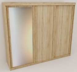 Na obrázku varianta zrcadla na krajních dveřích