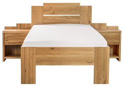 Postel GRADO 120 cm, dub masiv, prodloužená 