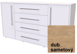 Komoda ELITE L hloubka 43 cm

dub sametový
