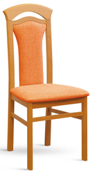 Jídelní židle ERIKA látkový sedák