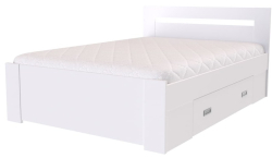 Postel FABIE 120 cm 

bílá struktura