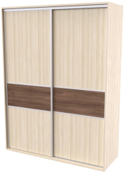 Skříň FLEXI 2, dveře DTD s vloženým páskem - 180/240 