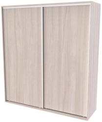 Skříň FLEXI 2, dveře DTD - 220/220  

jasan šedý