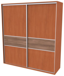 Skříň FLEXI 2, dveře DTD s vloženým páskem - 220/240  
olše