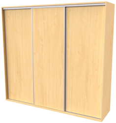 Skříň FLEXI 3, dveře DTD - 260/240 

javor