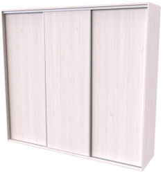 Skříň FLEXI 3, dveře DTD - 260/240 

modřín latte