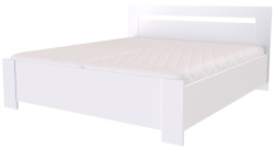Postel HERA 160 cm s polohovacími rošty
bílá struktura