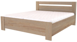 Postel HERA 160-110 cm s polohovacími rošty 
dub grande