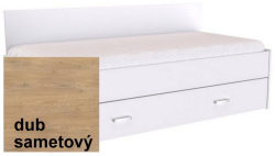 Postel  JONY s úložným prostorem

dub sametový