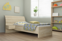 Postel LAGLIO 90 cm - LEVÁ VARIANTA

dub bardolino
