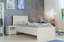 Postel LERICI 100 cm  

prémiově bílá