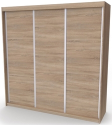 Skříň MAXIM 3 s posuvnými dveřmi 240 cm
dub natur