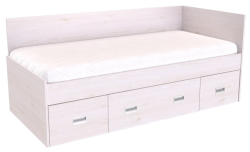 Postel NEMO 90 s úložným prostorem, 2ZČ, L/P
modřín latte