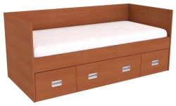 Postel NEMO 90 LR s úložným prostorem, 3ZČ 
olše