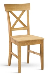 Židle OAK, dub masiv, masivní sedák 