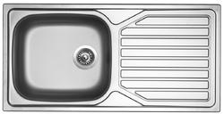 Dřez OKIO 1000 XXL, 3 1/2", nerezový, matný
