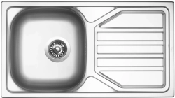 Dřez OKIO 780, 0,5, 1 1/2", nerezový, matný 
