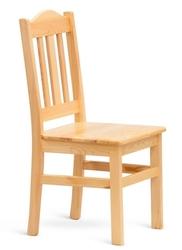 Jídelní židle PINO II s masivním sedákem