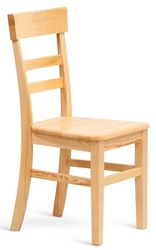 Jídelní židle PINO S s masivním sedákem