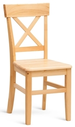 Jídelní židle PINO X s masivním sedákem