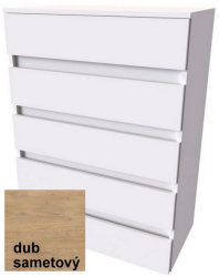 Komoda TARA XL 

dub sametový