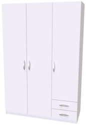 Skříň UNI XL 120

bílá struktura