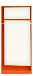 Skříň UNIPO 80, s posuvnými dveřmi, varianta 1 šatní