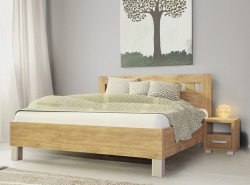 Postel VOLTERRA 160 cm 

dub kansas hnědý