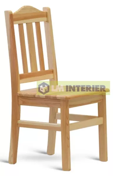 Jídelní židle PINO II s masivním sedákem